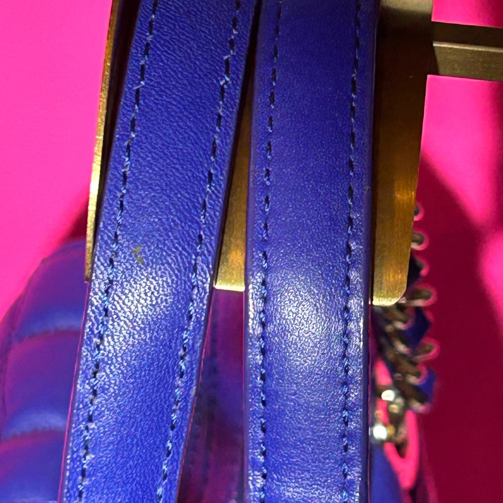 Kate Spade New York Purple Quilted Bag 16.5” x 12” Storybook Lining w/Bag Charm - Picture 8 of 17